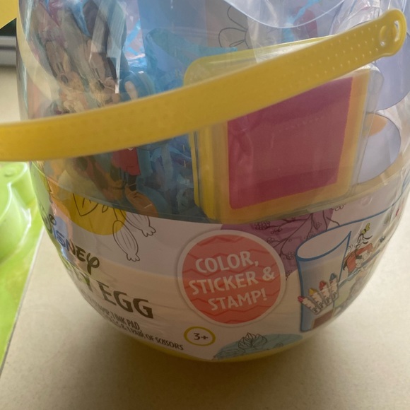 Kids animal puzzle chalk/ Disney activity egg - Picture 4 of 7